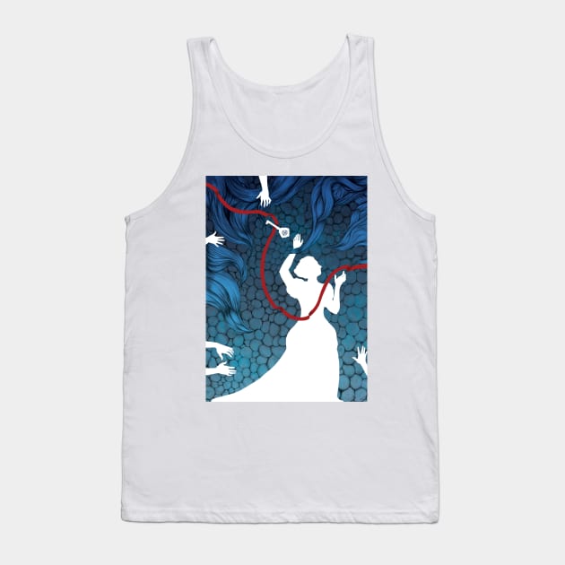 Bluebeard Tank Top by beesants